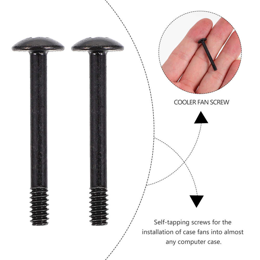 QUARKZMAN 12 Stück M3x6mm Daumenschrauben Lila - Gerändelte PC Gehäuse Schrauben