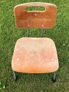 mid century modern kids chair