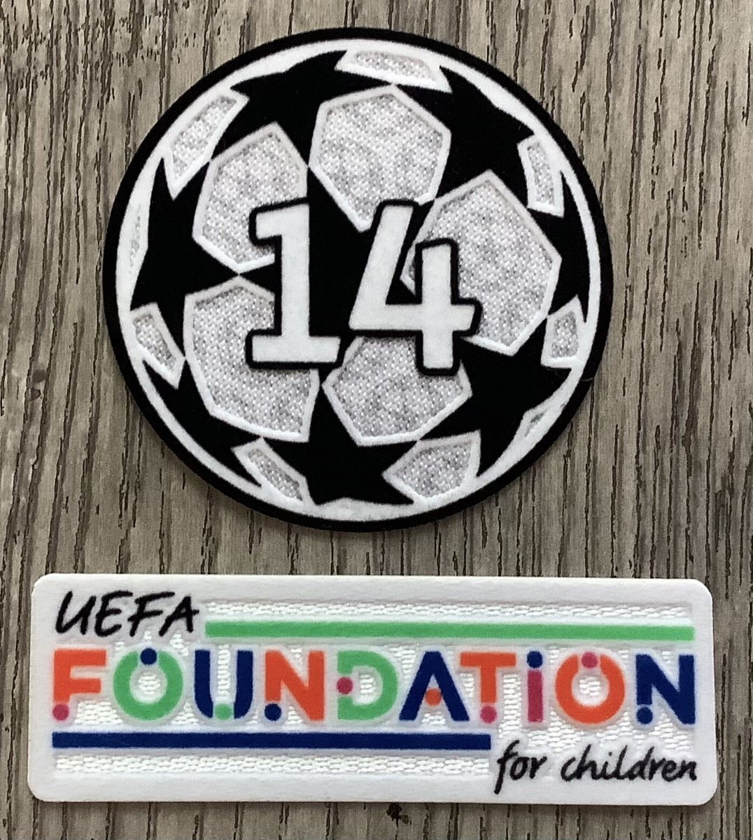 New Season 2024/25 UEFA UCL STARBALL + UEFA FOUNDATION BADGE