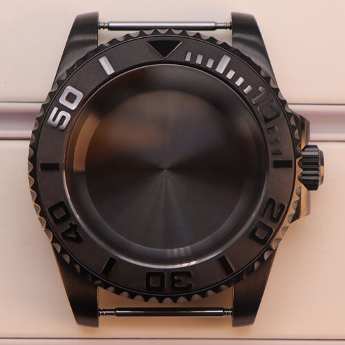 40mm Edelstahl Uhrengehäuse Saphirglas für Seiko NH35 NH36 2824 Uhrwerk - Bild 3 von 34