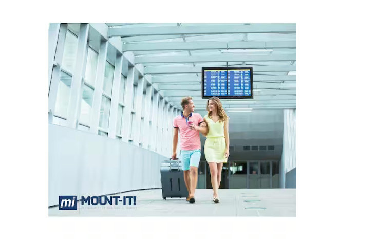 mount-it! Full Motion Ceiling TV Mount for 32 in. to 75 in. Screen Size