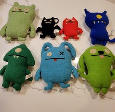 Lot Of 7 Ugly Dolls Plushes