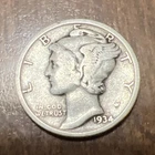 1934 MERCURY SILVER DIME ACTUAL COIN Get Yours And More Today And Save