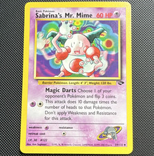 Pokémon Sabrina's Mr. Mime Gym Challenge Uncommon Unlimited English 59/132 on eBay