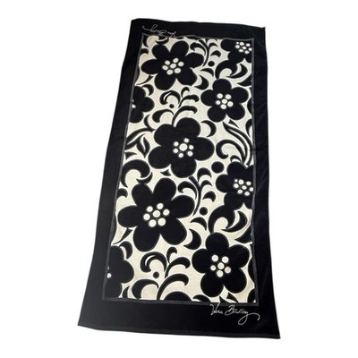 Vera Bradley Night & Day Beach Towel NWT Black & White retired pattern LAST ONE