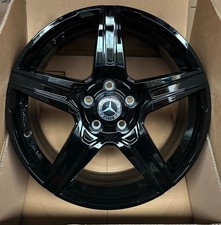 Felgen f&uuml;r Mercedes Benz V-Klasse Vito eVito EQV 17-Zoll schwarz glanz ECE NEU
