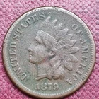 1879 Indian Head Cent 1c Better Grade #78661