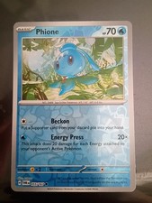 Phione 055/167 Reverse Holo Twilight Masquerade Pokemon Card