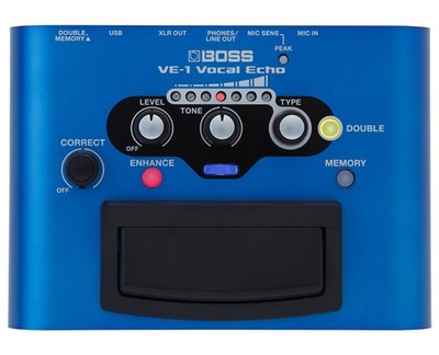 Boss VE-1 Vocal Echo Pedal - Open Box