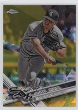 2017 Topps Chrome Sapphire Edition Gold Refractor 2/5 Nate Jones #100 3ij