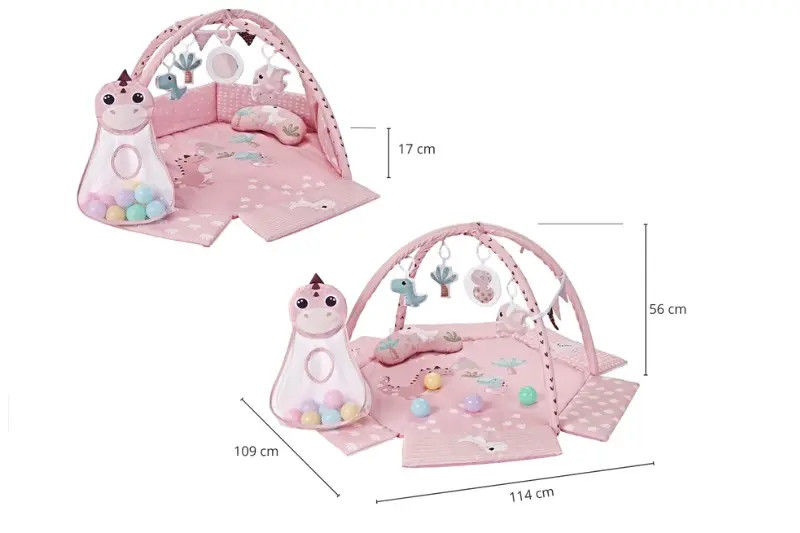 5907090700962 TinyMini MataEdu Dino Pink 6829 00962 Milly Mally 13190₽