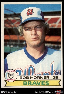 1979 Topps #586 Bob Horner Braves RC ASR 7 - NM