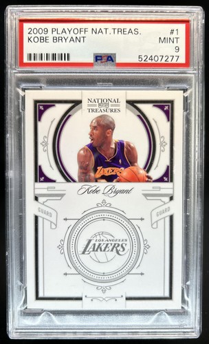 2009-10 Panini National Treasures Kobe Bryant 2009 #/99 Lakers PSA 9