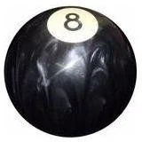 Pearl Black 8 Ball Shift Knob #8-PRL-BLK (1/2"-13 female threads)