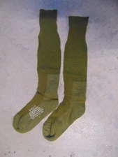 U.S. Military O.D. Cushion Sole Socks 3 pack, 7-9, new IRR cd.,free US shipping