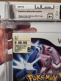 Pokemon: Battle Revolution Wata PSA 9.6 A+ Sealed New Nintendo Wii