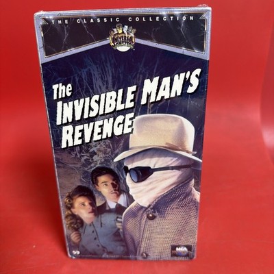 The Invisible Mans Revenge (VHS, 1994) Universal Monsters Classic