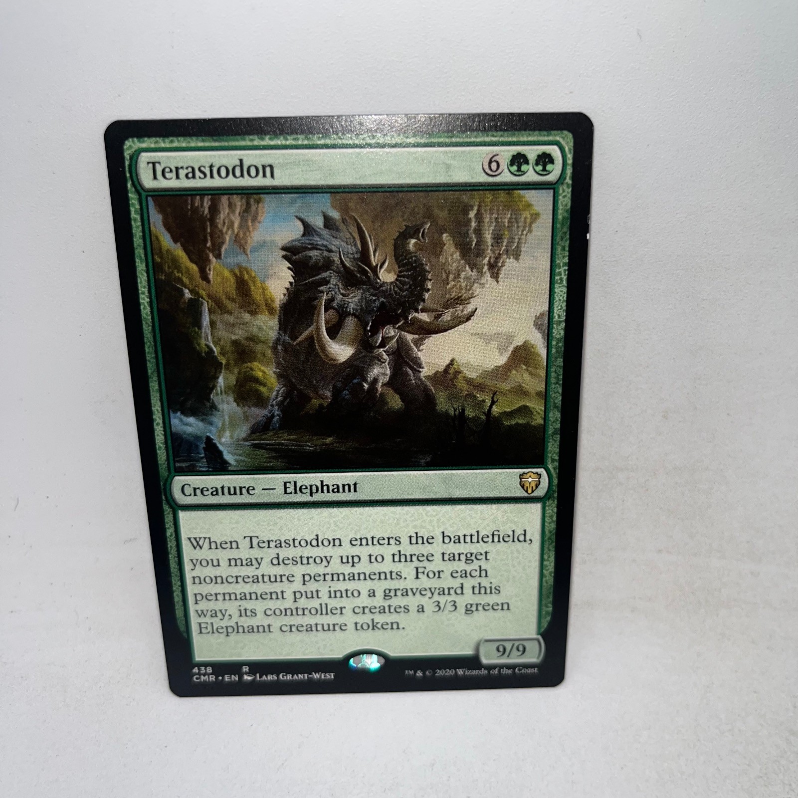 Terastodon 438 Rare Commander Legends Magic: The Gathering Lightly Played