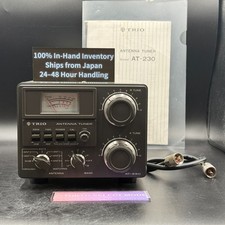 Sintonizzatore antenna TRIO KENWOOD AT-230 HF 1,8 MHz-29,7 MHz 200 W testato in magazzino
