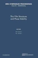 B. M. Clemens (U. A.) | Thin Film Structures And Phase Stability | Taschenbuch