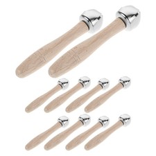 10pcs Wooden Musical Bell - Montessori Music Toys - Hand Percussion Instrument