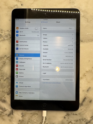 Apple iPad mini A1432 64 GB, Wi-Fi, 7.9 in - Black/Slate