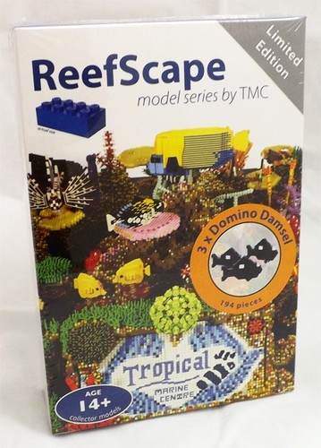 ReefScape Model Series 2: LEGO RS0207 personalizzato - 3 x Domino Damigella NUOVO - Foto 1 di 3