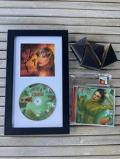 Taylor Swift Signed & Framed The Life of a Showgirl #1 CD Autographed 1