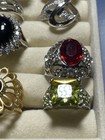 Gold & Silver Tone Fashion Rings - Statement Rings - Untested  - Lot E15 — photo 6