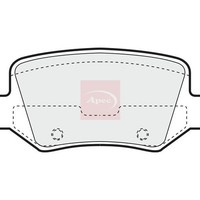 Mercedes Vaneo 414 2002-2005 BremsbeläGe Hinten (R90) PAD1214