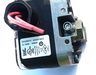 Krom Schroder DG50HT Air Gas Pressure Switch 1-20WC  84447922