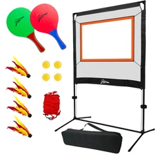 PicklePong - Like Jazzminton Sport and Badminton - Indoor or Outdoor