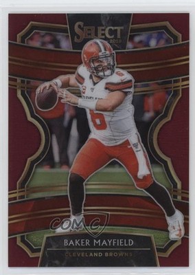 2019 Panini Select Concourse Maroon Prizm 138/149 Baker Mayfield #45 0p1q