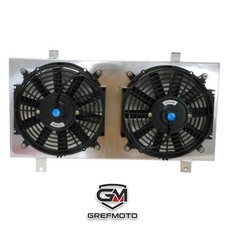 Aluminum Fan Shroud Electric Fan 1991-1999 Nissan Sentra 1.6-2.0l