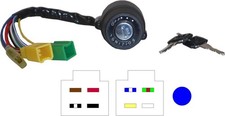 Ignition Switch Yamaha FS1E 87-92 Onwards (9 Wires)