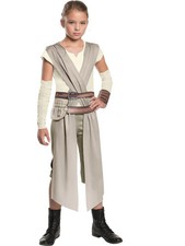 Girls Star Wars Episode VII Rey Costume Halloween Outfit  FREE SHIPPING
