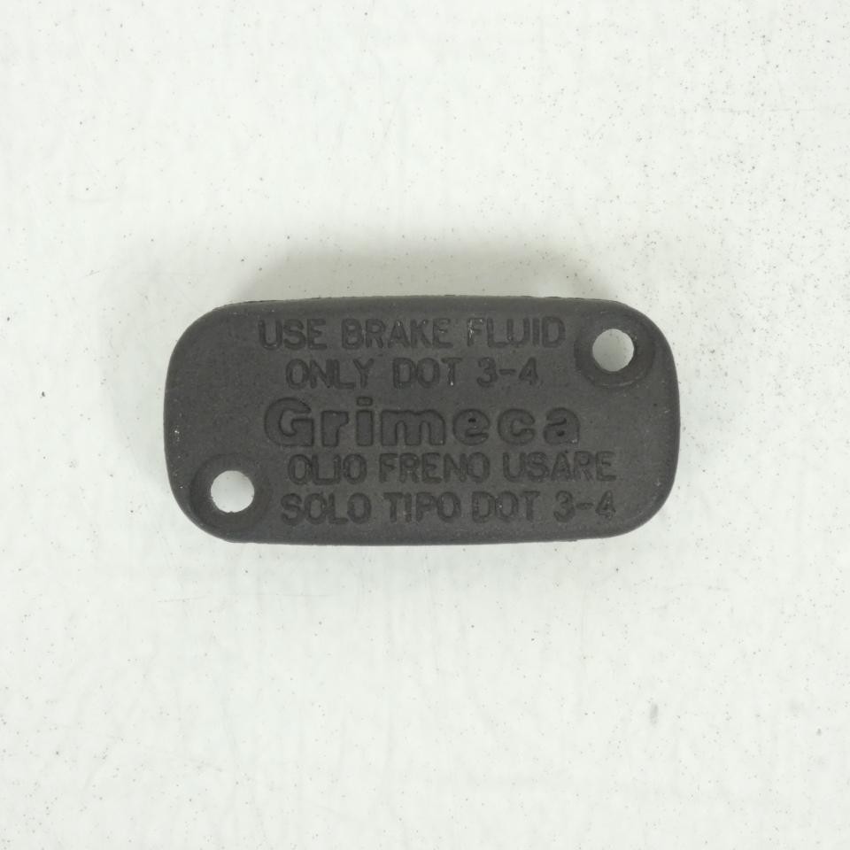 Couvercle maître cylindre frein Yamaha Zuma 125 5BK-F5852 capot réservoir liquide avant noir aluminium