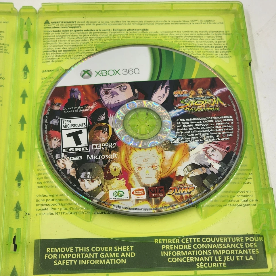 Naruto Shippuden Ultimate Ninja Storm Revolution Microsoft Xbox360 Fighting Game - Image 3 of 4
