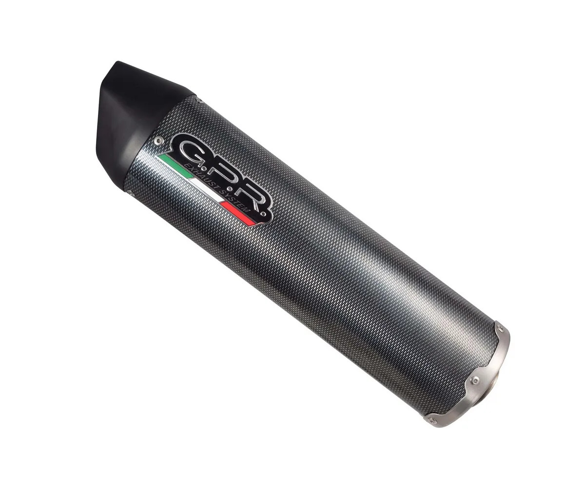 Black GPR Exhaust Muffler Furore Poppy Approved for Kawasaki Zx-9R 2002 2003