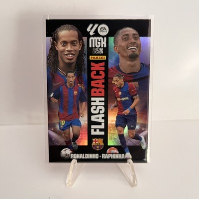  2025-2026 Cromo Megacracks Panini Liga 25/26 Flashback Bundle x6 Barca/Madrid