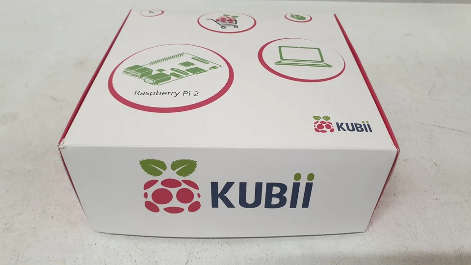 2x Raspberry Pi 2 starter kit wifi con scatola originale Kubii e alimentatore - Imagen 3 de 3