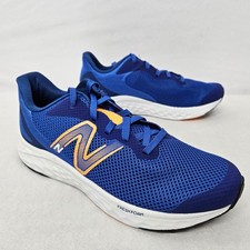 New Balance Fresh Foam Arishi V4 Athletic Shoes GPARIMH4 Blue Orange Boys Size 5