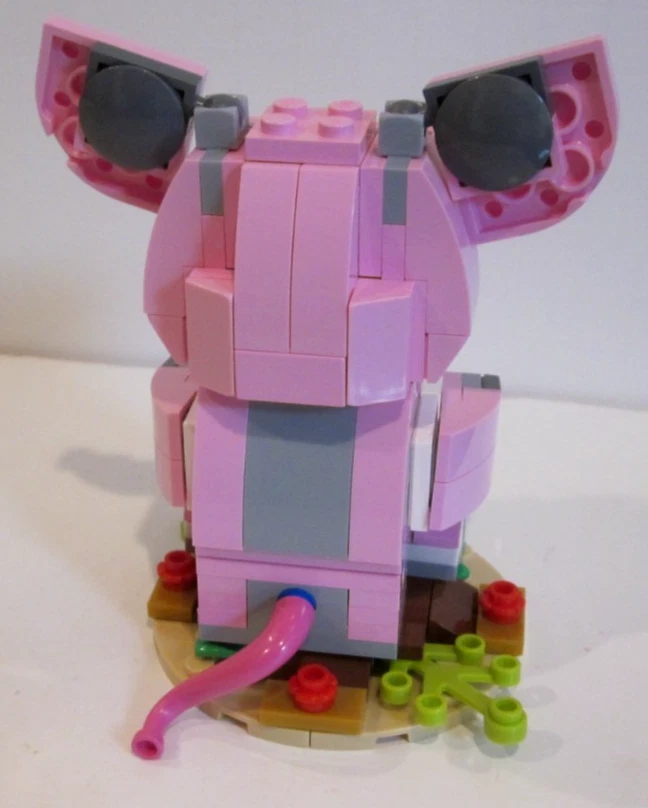 LEGO CHINESE NEW YEAR 40186, YEAR OF THE PIG INVENTORIED COMPLETE W/ MANUAL 2019 - Image 3 of 4