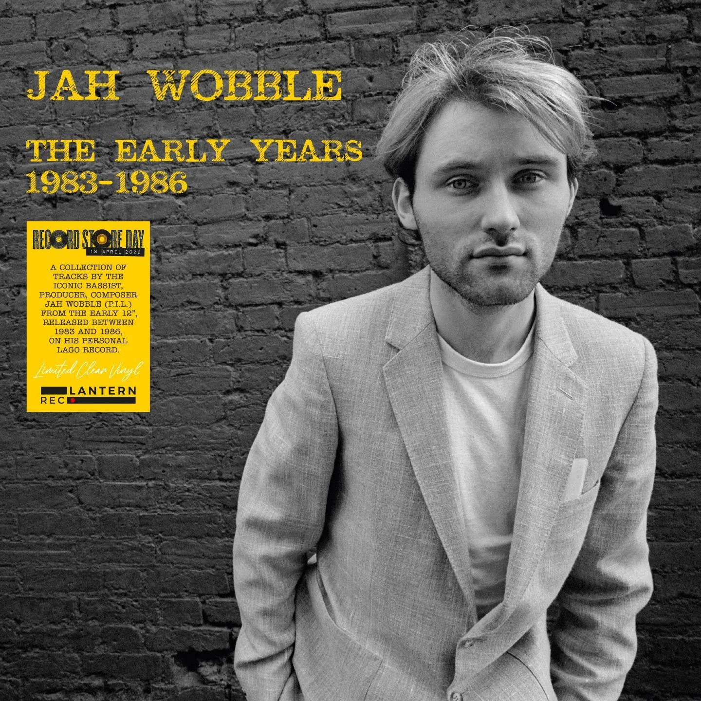 Jah Wobble | The Early Years 1983-1986 - Rsd 2026 | Vinyl LP -