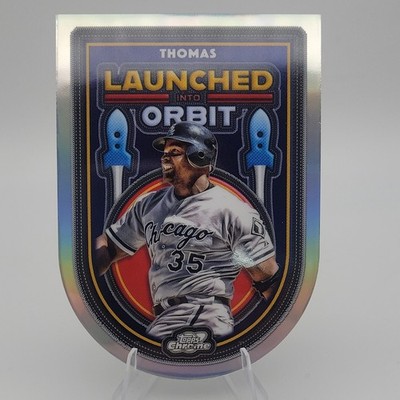 Topps 2025 Cosmic Chrome Frank Thomas Launched Into Orbit #LIO-43 White Sox