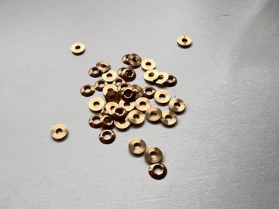 Razor repair washer 10 pieces (1.6mm Axis Hole 4mm in Diameter and 0.6 thicknes)