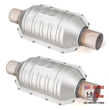 3" Inlet/Outlet Automobile Weld-on Catalytic 3" 2PCS with Heat Shield