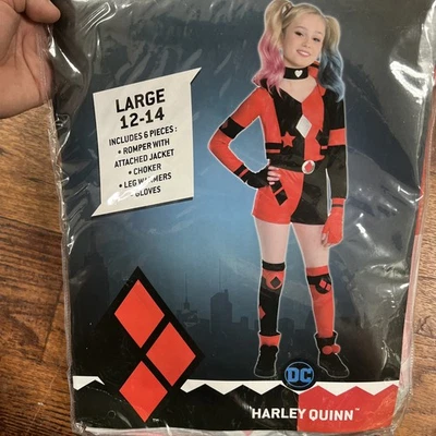 Disfraz Niña Harley Quin Cosplay - Punto Bodegaso
