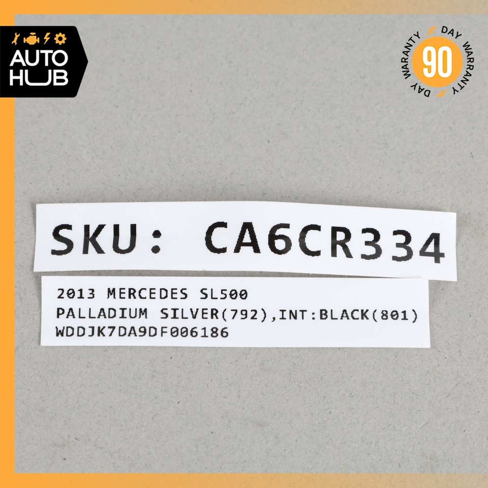 Eco Block Mercedes R231 SL550 Sport Comfort Eco Adjust Block Switch OEM | eBay