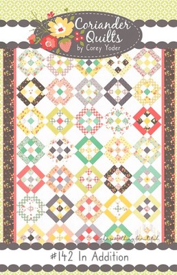 In Addition Quilt Pattern by Coriander Quilts